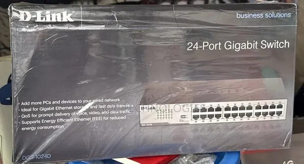 D-Link 24-Port Gigabit Switch DGS-1024d · Photo 1