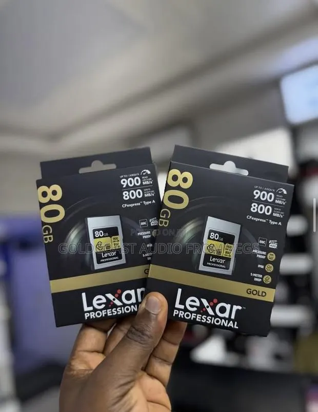 Lexar 80gb 900mb/S Cf Express Type a Gold Card · Photo 1