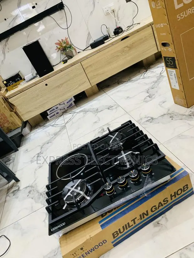 Grab the New Kenwood 60cm 3+1 Inbuilt Cooker Gas Burner Electric Plate · Photo 1