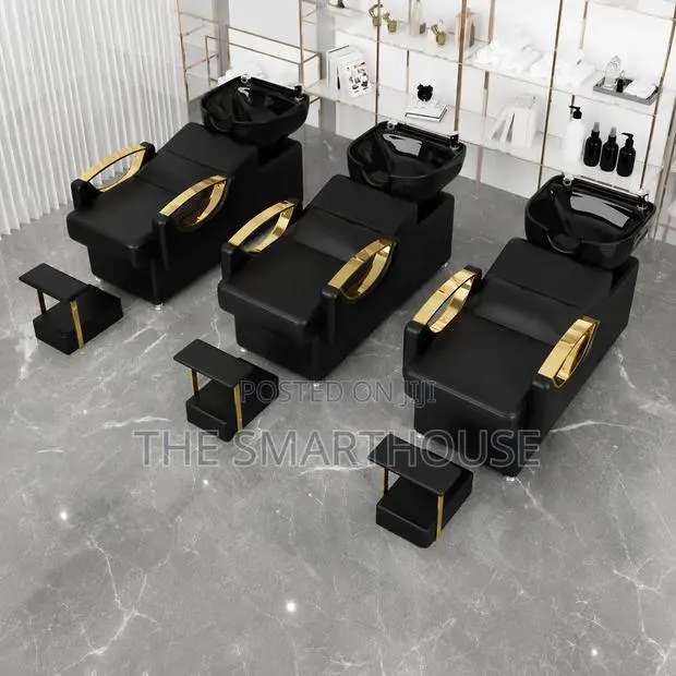 Executive Salon Shampoo Chair With Basin And Stool · Photo 3