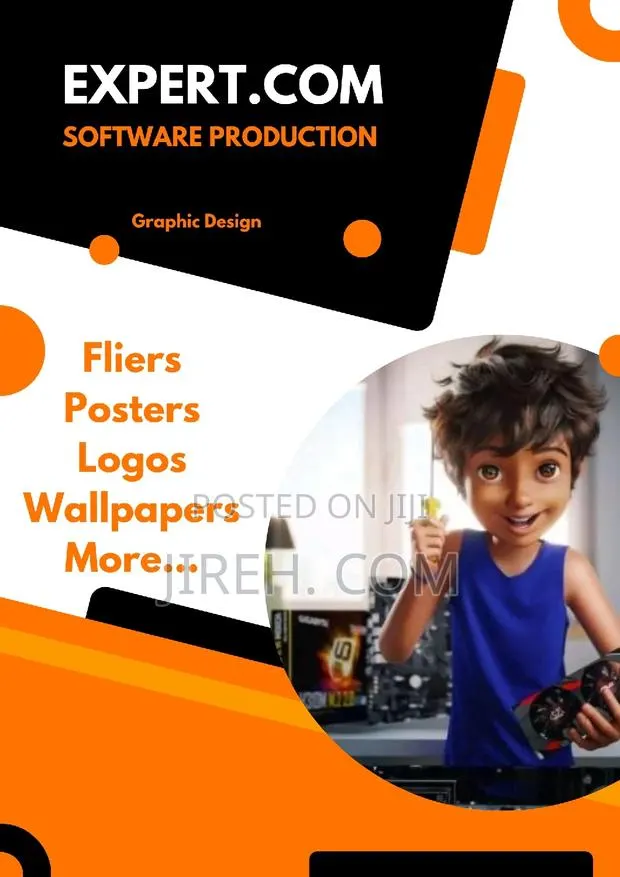 Graphic Design; Flyers, Posters, Wallpapers,Logos And More · Photo 1