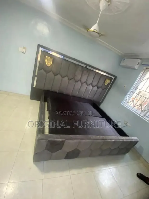 Over Size King Size Bed Frame and Light · Photo 1