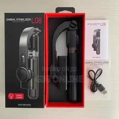 Gimbal Stabilizer Selfie Stick Tripod · Photo 2