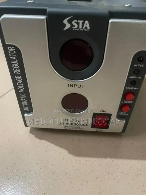 Ssta St-Avr2000va Automatic Voltage Regulator. · Photo 1