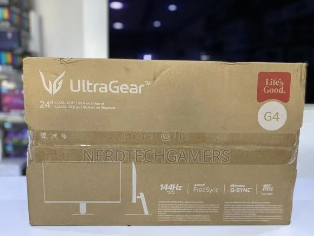 LG Ultra Gear G4 144hz 24”inches · Photo 1