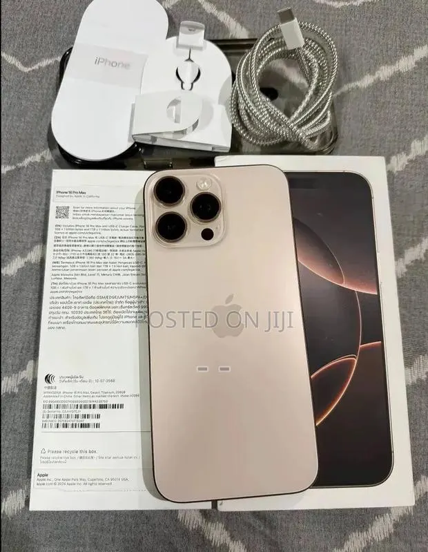 Apple iPhone 16 Pro Max 512 GB Gold · Photo 1