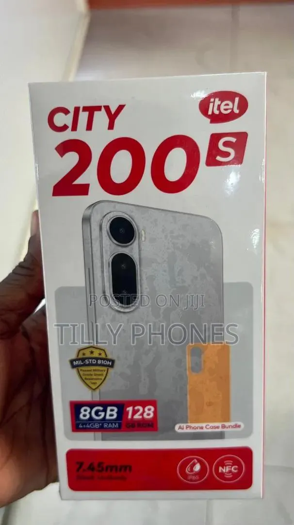 New Itel City 200 128 GB Black · Photo 1