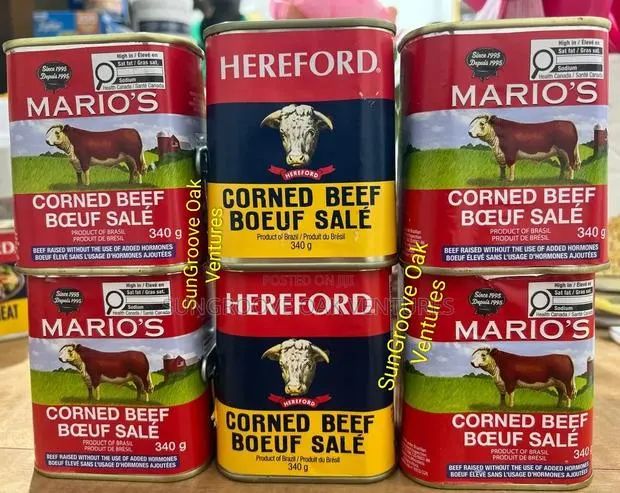 Corned Beef From Canada Hereford and Mario's 340g · Photo 1