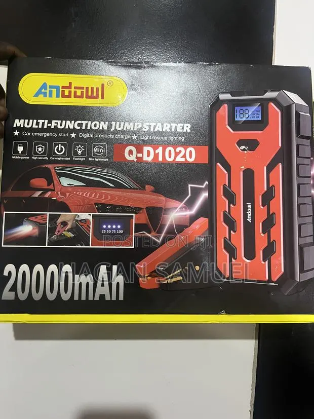 Brand New Andowl Q-D1020 20,000mAh Car Jump Starter · Photo 1