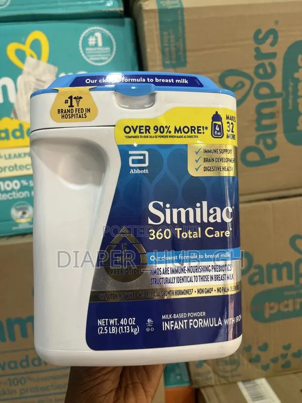 Similac 360 Total Care Baby Formula Powder(0-12m · Photo 1