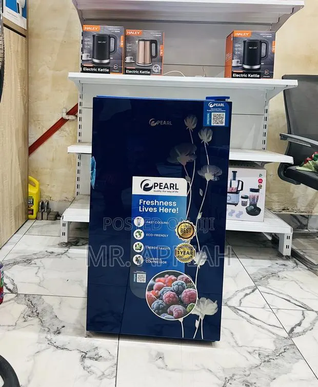 Extremely Affordable Pearl Single Door Table Top Fridge(Blue)Pf-109-2b · Photo 1