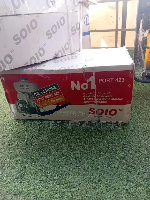 Ssolo Port 423 Mist Blower- Perfect for Garden and Farm Work · Photo 1