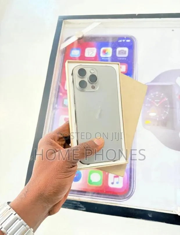 Apple iPhone 15 Pro Max 256 GB Silver · Photo 1