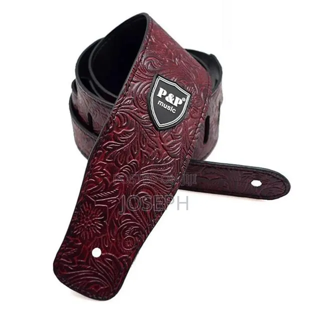 Leather Guitar Strap · Photo 1