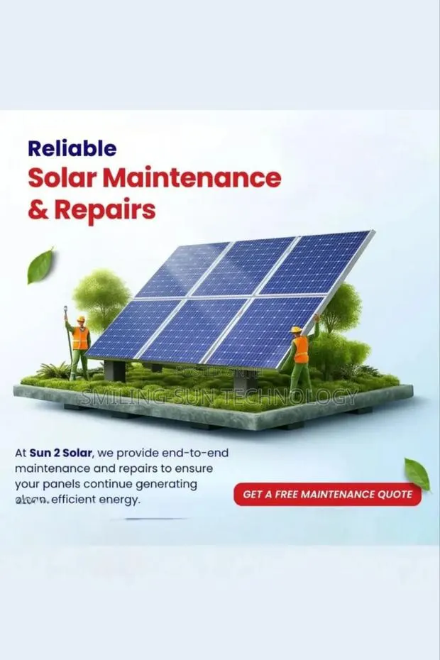 Professional Solar Panel Maintenance Cleaning Service · Photo 1