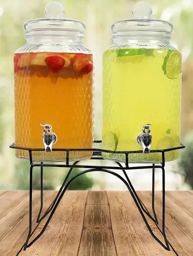 Double Glass Juice Dispenser · Photo 1