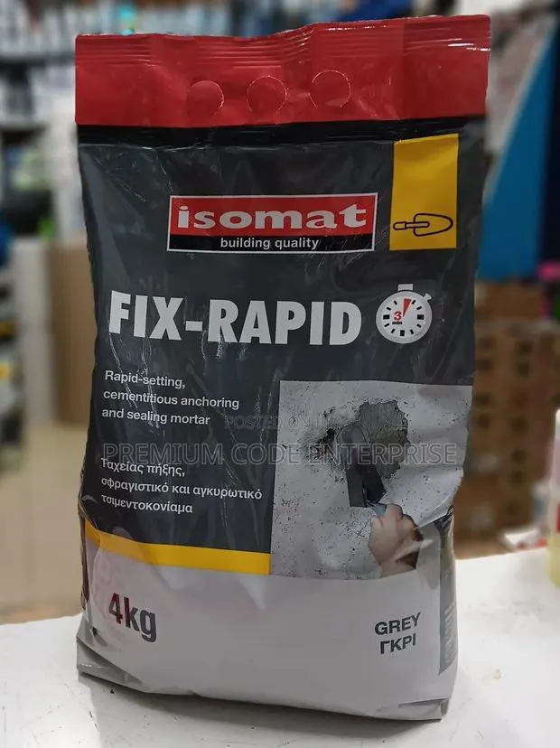 Fix-Rapid Rapid-Setting Cementitious Anchoring Sealing Mortar – 4kg · Photo 1