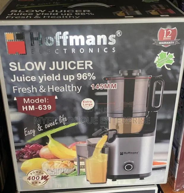 Less Noise Hoffman Premium Slow Juicer · Photo 1