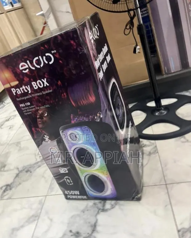 Purchase Quality Eldo Pb2-150 Double 8"Bluetooth Speaker(450watt) · Photo 1