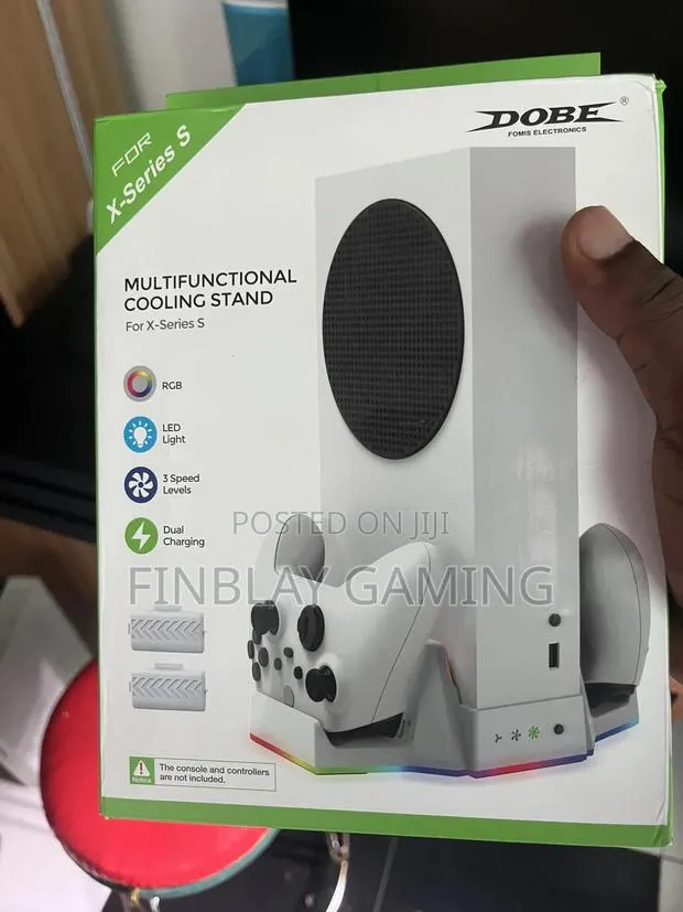 Xbox Series S Cooling Stand With Controller Rechargeable Battery · Photo 1
