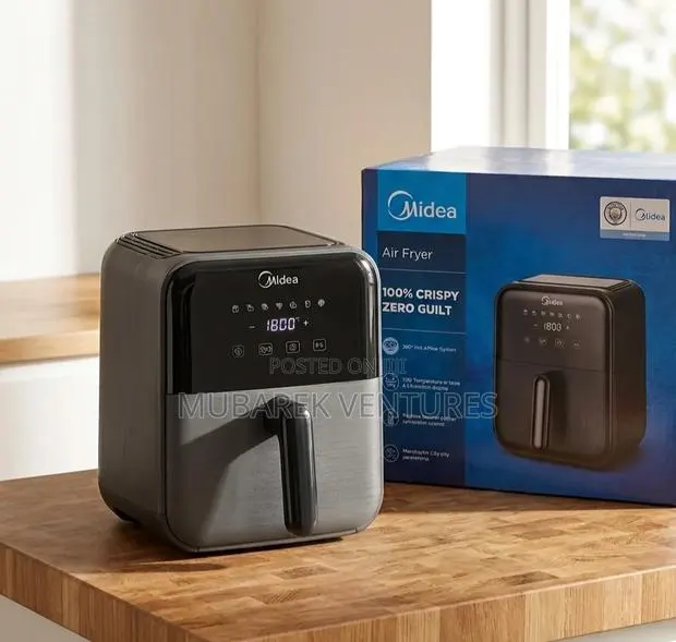Midea 4l Air Fryer With 1600w Heating Power: · Photo 1
