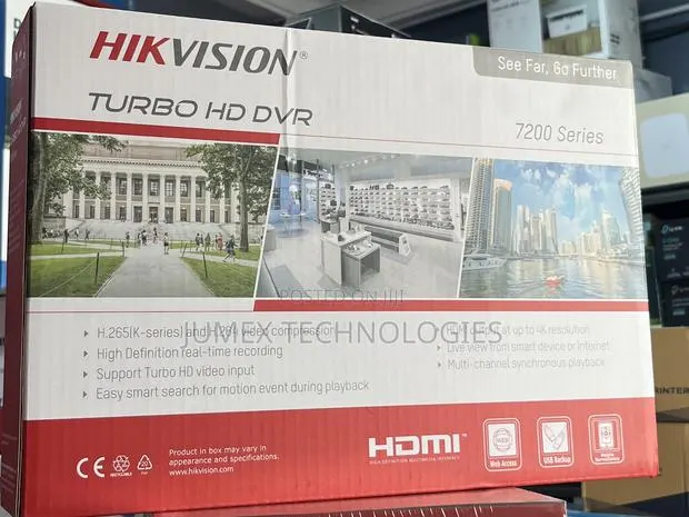 Hikvision 16ch DVR 2mp Ds-7216hghi-M1 Digital Video Recorder · Photo 1