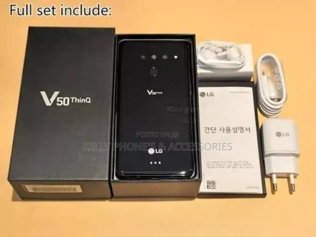 New LG V50 ThinQ 128 GB Black · Photo 1