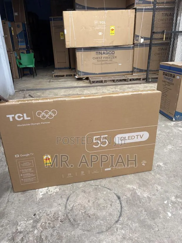 Extremely Classic TCL 55” Qled Smart Android Television(Black) · Photo 1