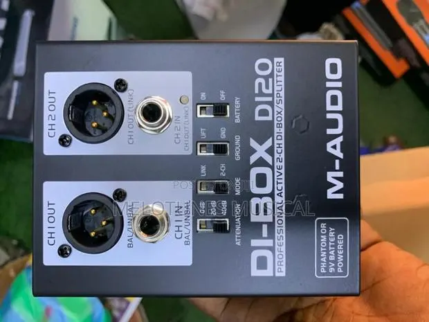 M-Audio Ultra-Di Di20 Active 2-Channel Di-Box/Splitter. · Photo 1