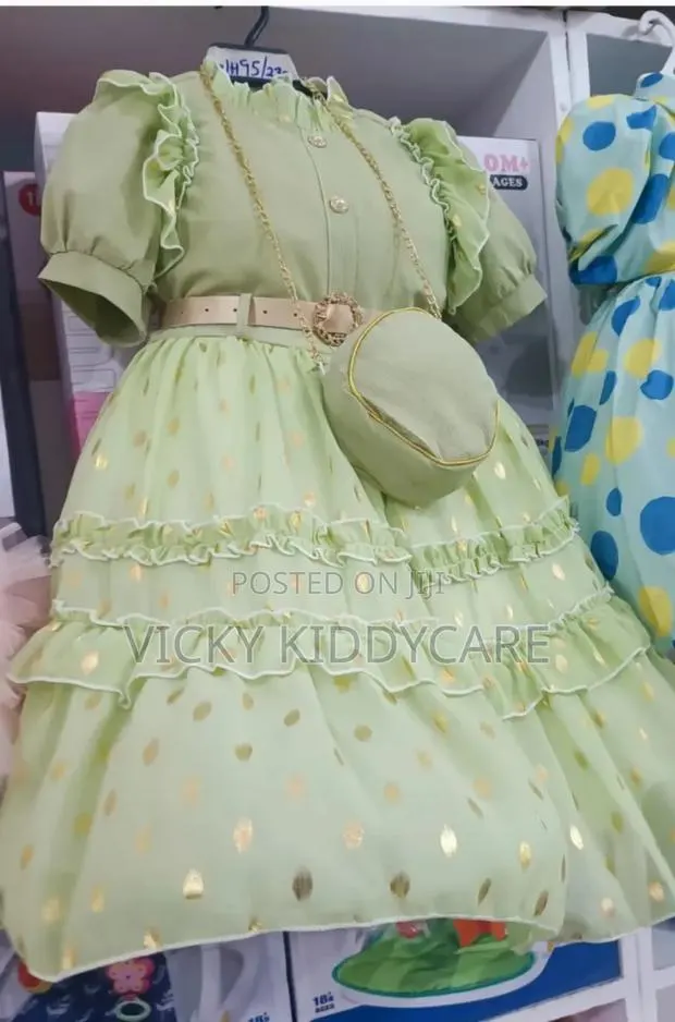 Girls Dress With Side Bag · Photo 1