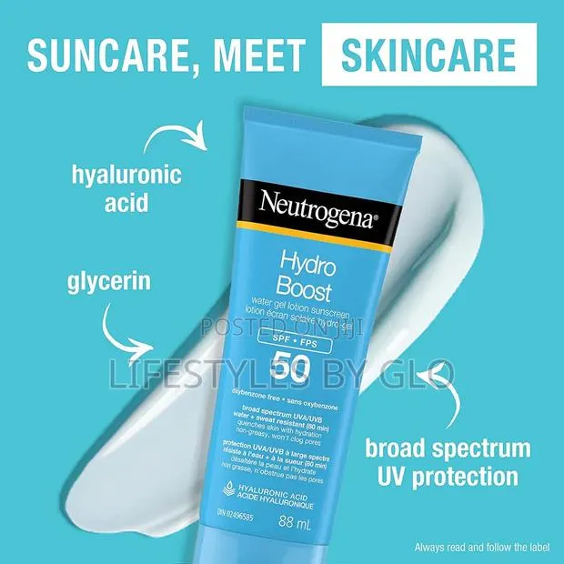 Neutrogena Hydro Boost Water Gel Lotion Sunscreen SPF 50