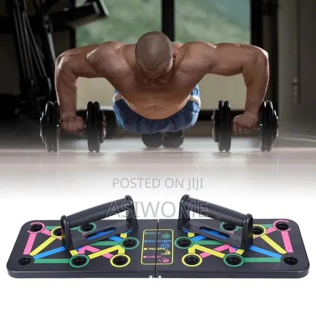 Push Up Bar Stand Fitness Workout Training Board · Photo 1