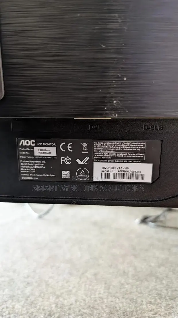 22" AOC LED Backlit LCD Monitor · Photo 4