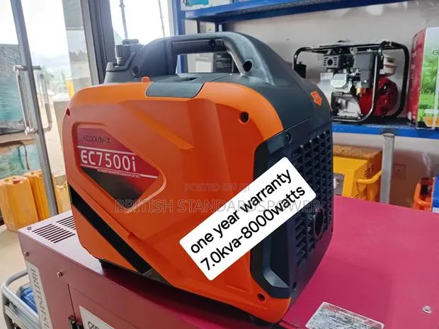 Portable 7.0kva Silent Petrol Inverter Generator · Photo 1