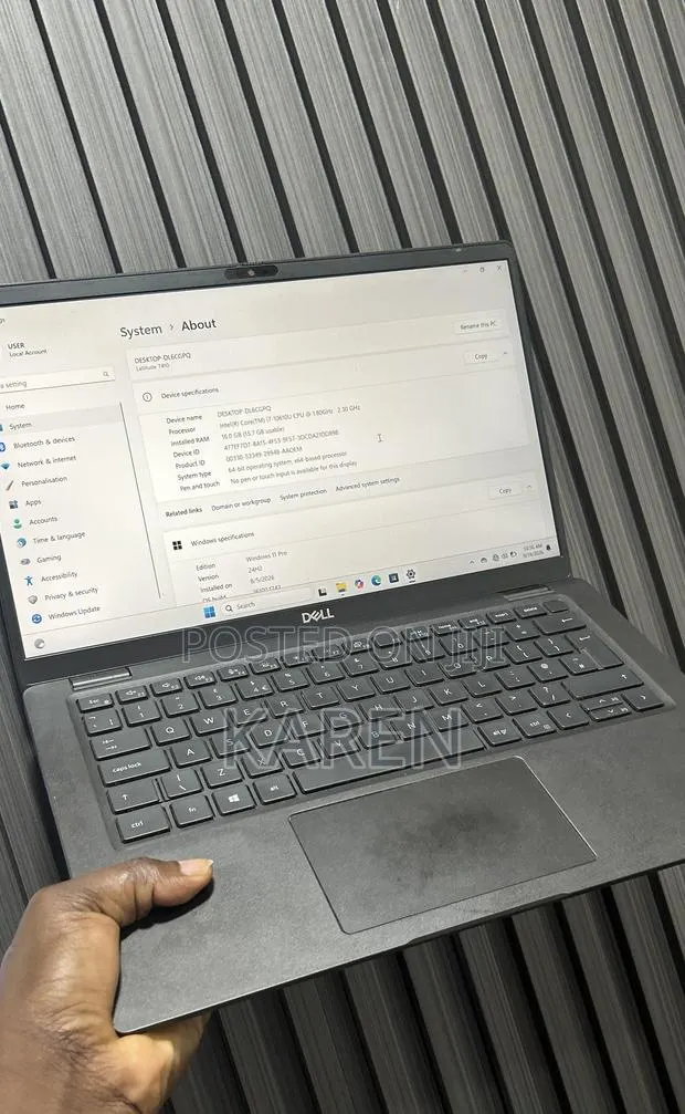 Laptop Dell Latitude 7410 16GB Intel Core i7 HDD 256GB · Photo 1