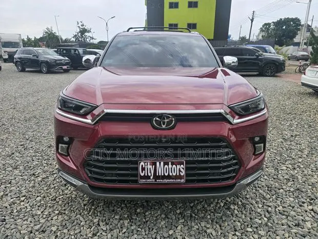 Toyota Grand Highlander 2024 Red · Photo 1