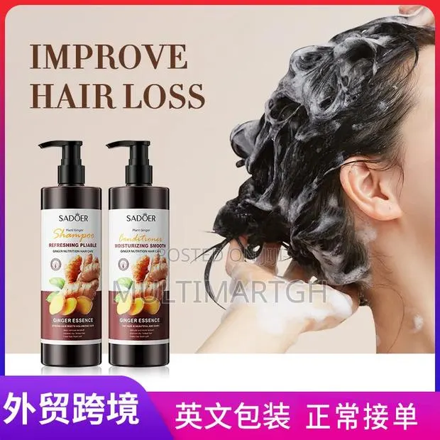 Sadôer Ginger Shampoo and Conditioner Set With Hair Serum · Photo 1