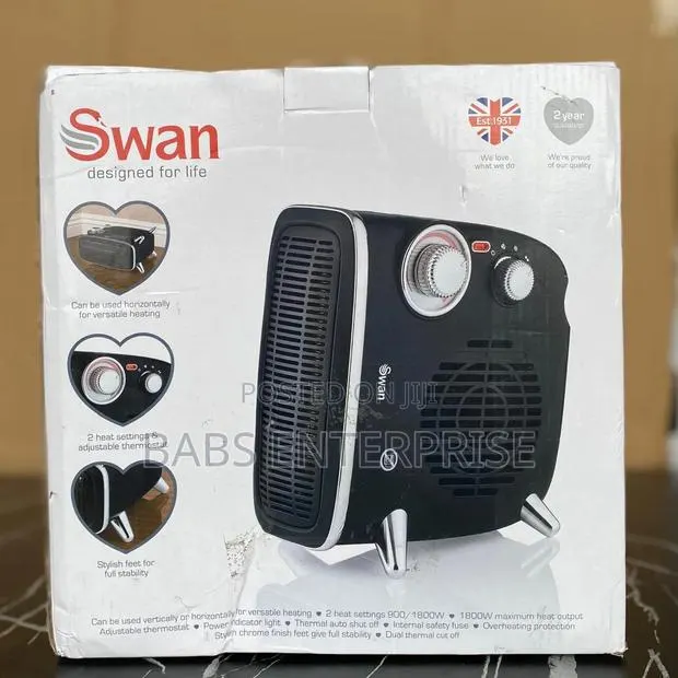 Swan Retro Fan Heater 1800W · Photo 1
