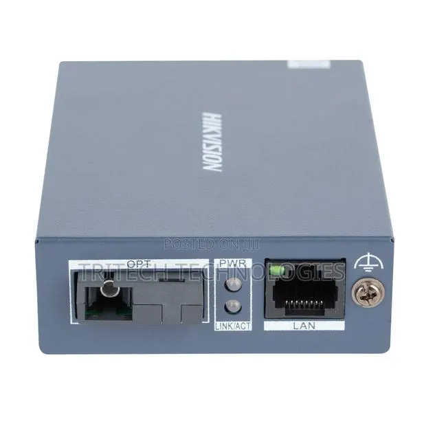 Hikvision 20km Ds-3d501t-a Gigabit Fiber Transceiver · Photo 1