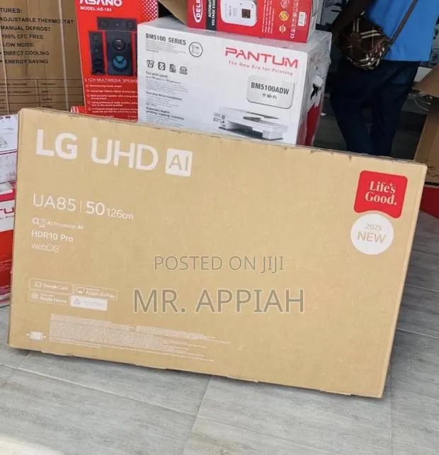 Get Premium LG 50 UA 85 Uhd Smart Satellite TV(Black) · Photo 1