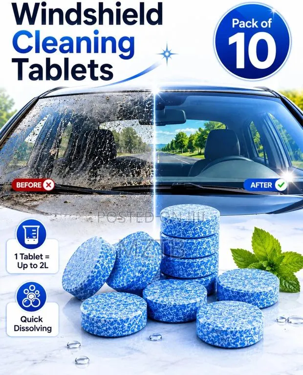 Windshield Washer Tablets - 10 Pieces · Photo 1