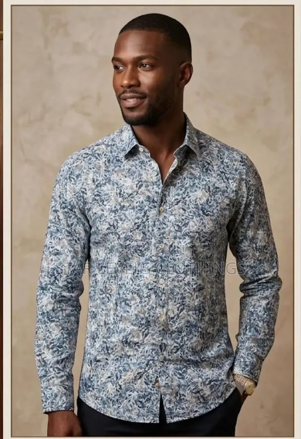 Men's Designer Long Sleeves Shirts Available in All Sizes and Colors · Photo 1