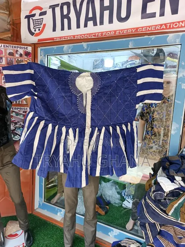 Buy Authentic Batakari Smock in Ghana – Premium Ghanaian Smock-Tryahu · Photo 1
