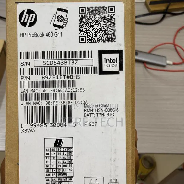 New Laptop HP ProBook 460 G11 8GB Intel Core Ultra 7 SSD 512GB · Photo 1