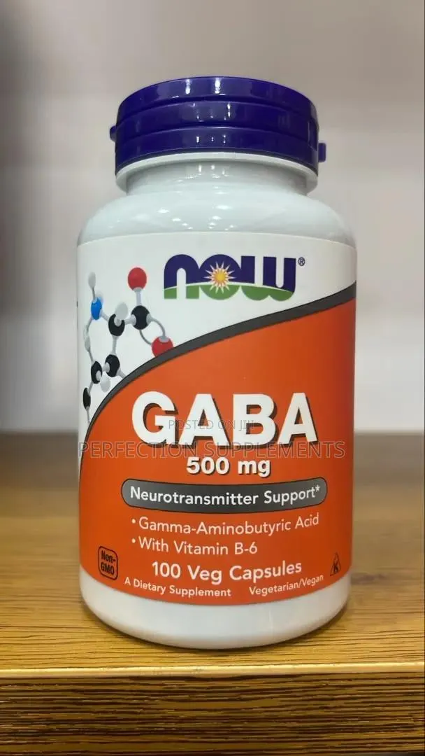 GABA 500 Mg Veg Capsules Neurotransmitter Support* · Photo 1