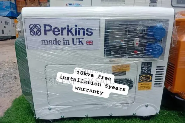 Gen Drop Perkins 10kva Diesel 13000watts Diesel Generator · Photo 1