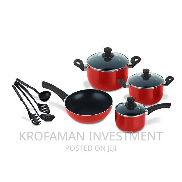Decakila Kmep006b 11pcs Nonstick Cookware Set · Photo 1