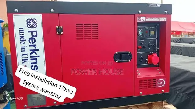 Perkins 18kVA Super Silent Diesel Generator – High Performance 18kva · Photo 1