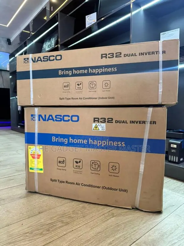 Nasco 1.5hp R32 Dual Inverter Air Conditioner · Photo 1