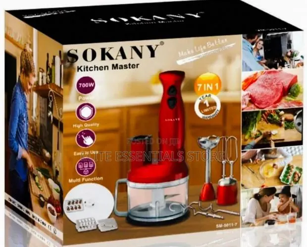 High Quality 7 in 1 Multipurpose Blender Chopper Mixer Cutter Slicer · Photo 1